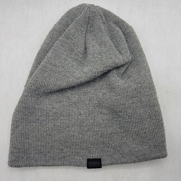 Levis Adults Gray Lightweight Beanie Comfort Casual Winter Warm Outdoors - Picture 1 of 5